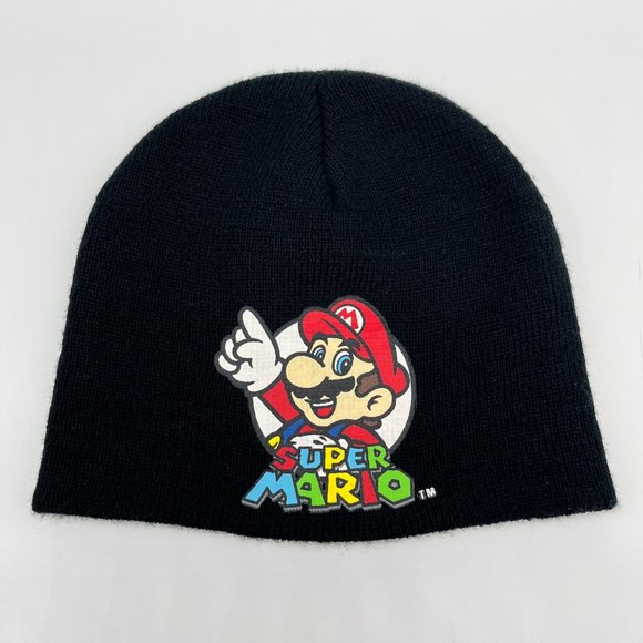 Super Mario Other - Super Mario Beanie 100% Acrylic One Size